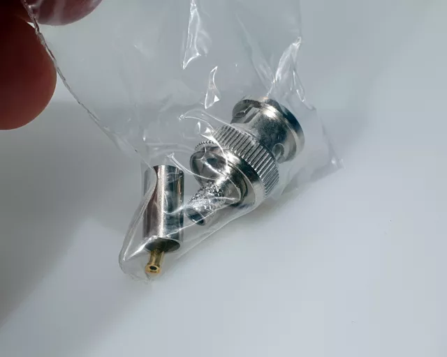 BNC Adapter Stecker T-Adapter Crimp 50-75Ohm Male Female INVAX Konvolut 29Stk 3