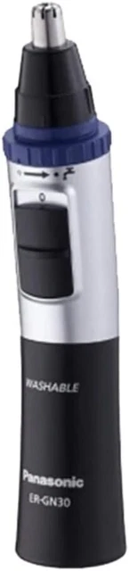 Panasonic Nasen/Ohrhaarschneider ER-GN-30K mit Batteriebetrieb | 1er Pack