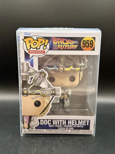 Figurine Funko POP Dr. Emmett Brown (Glow in the Dark) (Retour vers le futur) #6 Figurine Funko POP Dr. Emmett Brown (Glow in the Dark) (Retour vers le futur) #6
