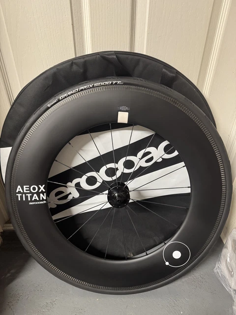 AEROCOACH AEOX TITAN 100mm Front TT Wheel £695.20 - PicClick UK