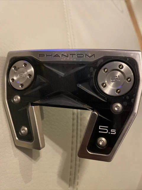 Putter Scotty Cameron Phantom X 5.5 - 34 Pouces, Tige Noire, Neuf Avec Léger Défaut
