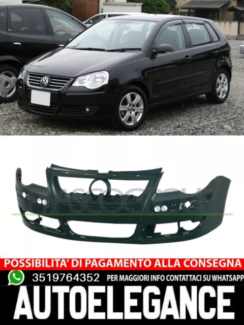 Paraurti Prasco Anteriore CON PRIMER Per Vw Polo 9A4 9A2 9N2 9A6 9N_ Bj0