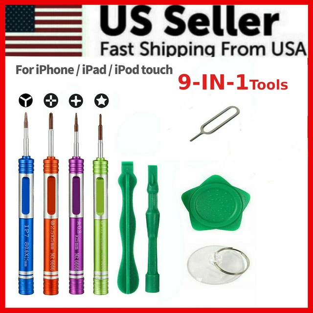Repair Opening Pry Tools Screwdriver Kit Set Cell Phone iPhone X XR XS 8 7 6 5 4