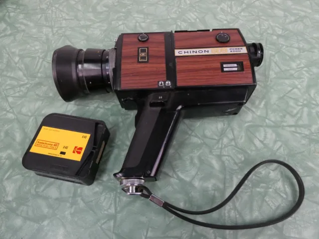 Vintage Retro Chinon 609 Super 8 Movie Camera with case