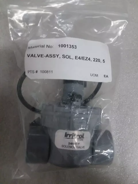 Irritrol Systems 2400TF Solenoid Globe Valve 1" NPT  240 VAC - 240 VAC - 240 VAC