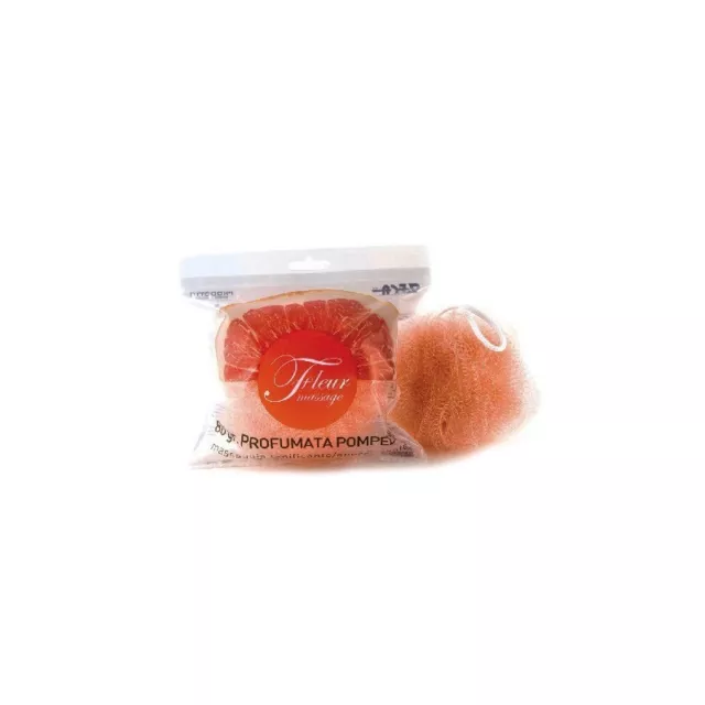 ZECA Fleur Massage Pomplemo - Spugna profumata per massaggio tonificante 80 g