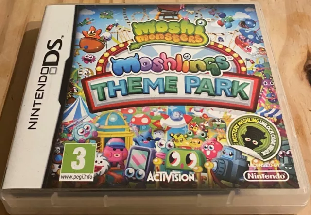 Moshi Monsters - Moshlings Theme Park (PEGI 3) - Nintendo DS/3DS Game - Complete