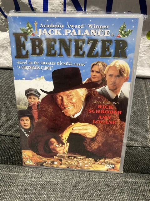 Ebenezer DVD SEALED American Christmas Carol Charles Dickens  Jack Palance