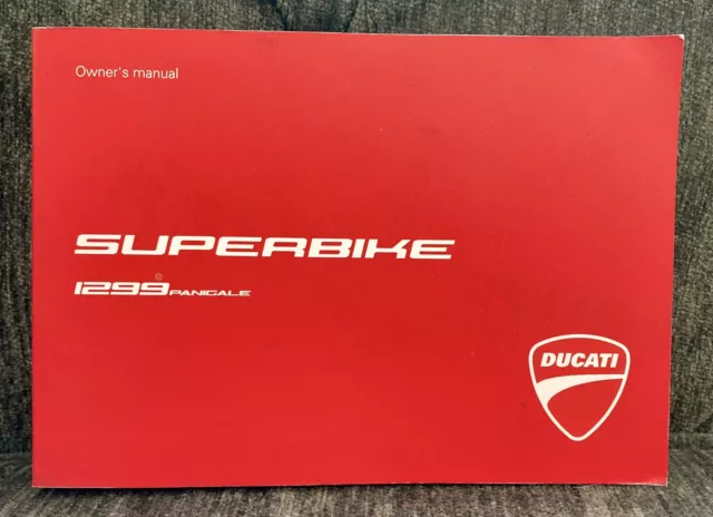 Ducati Panigale 1299 Owners Manual