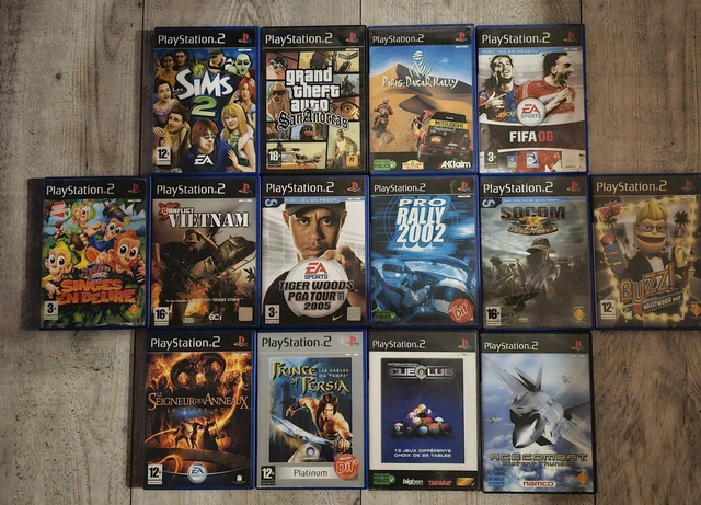 Lot De 2 Jeux PS2 : Ghost In The Shell Et Tekken 5 – Bon état