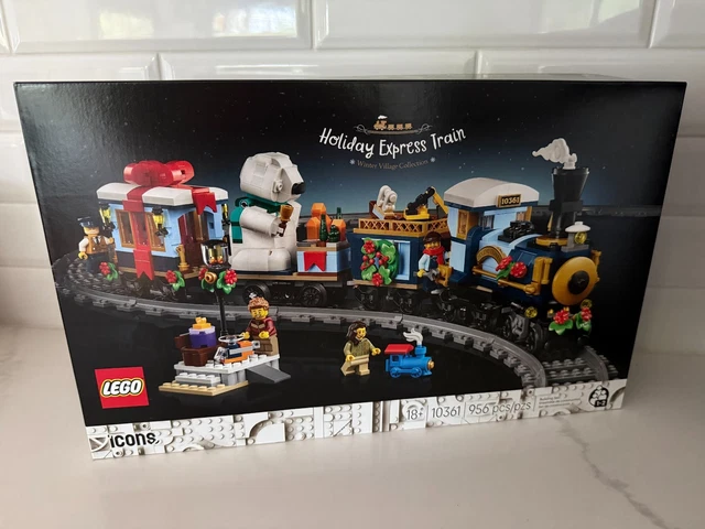 LEGO ICONS 10361 Holiday Express Train Winter Village Collection $244. ...