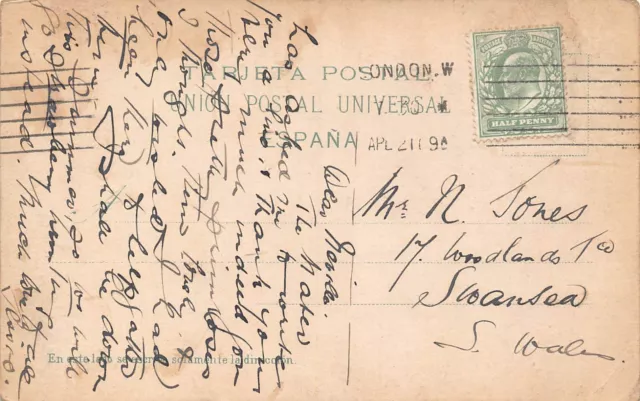 Tarjeta Postal Gran Canaria Las Palmas Carnaval C 1909 2