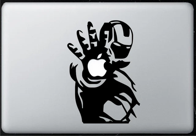 Iron Man Apple Macbook Air-pro, laptop, pc computer 11 13 15 17 Stickers decal