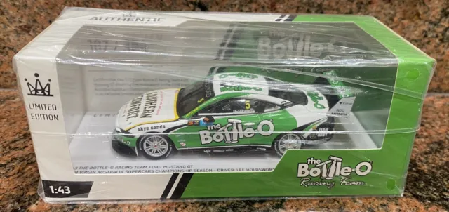 1:43 The Bottle-O Racing Team #5 Ford Mustang Gt Supercar 2019 Lee Holdsworth