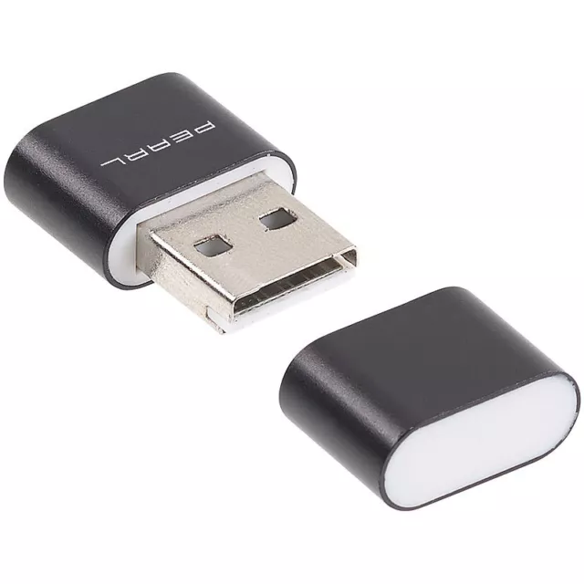 PEARL Mini-Cardreader für microSD(HC/XC)-Karten bis 128 GB & USB-Stick 2