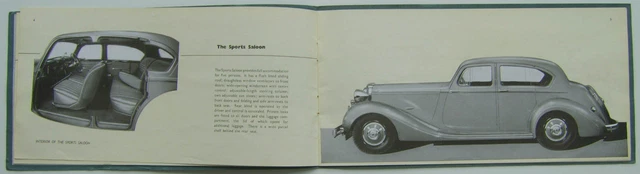 Sunbeam Talbot 4-Litre Original UK Prestige Sales Brochure circa 1939 2