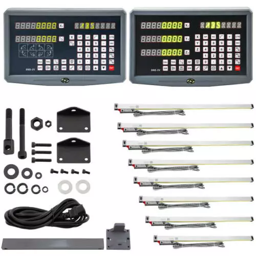 2/3 Assi Scale Lineari Display Lettura Digitale Digital Readout L-Shaped Plate