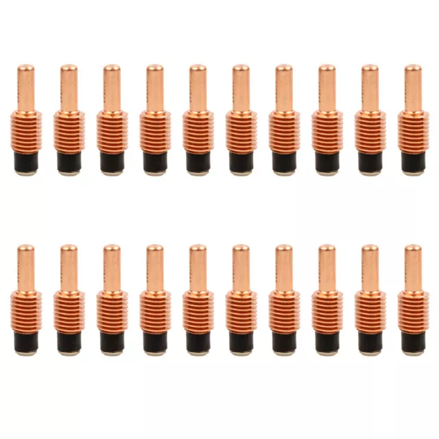 20Pcs Set 220842 Plasma Cutter Electrodes Fit Hypertherm Powermax 45XP/65/85/105