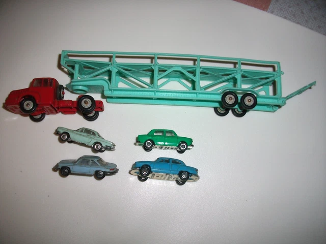 Miniature NOREV Tracteur UNIC France-Lait – 1/86 – Les Microminiatures – Bon état HO