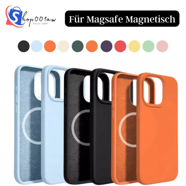 Magsafe Hülle für iPhone 15 14 13 12 11 /Pro Max Mini Plus Handy Schutz Case