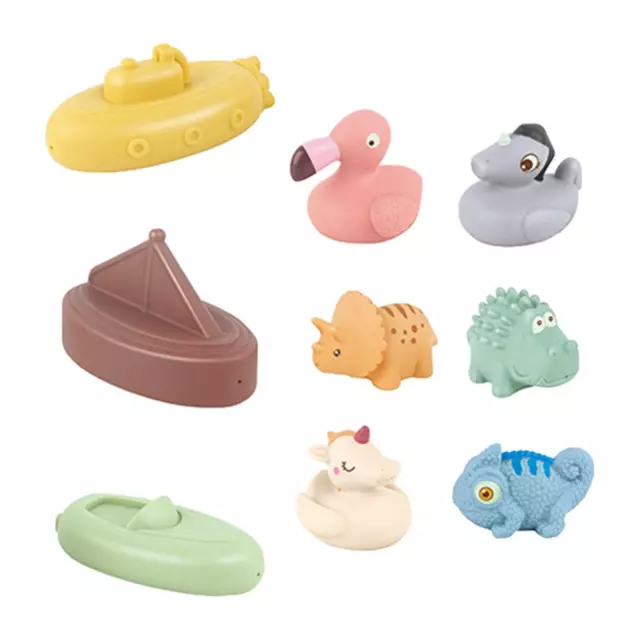 Mignon bébé bain animaux jouets enfants salle de bain jouets pour l'eau jouets