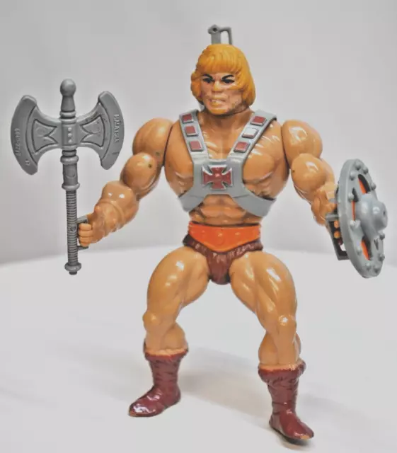 He Man - MOTU Vintage, He-Man , Malaysia ,Hard Head Masters of the Universe 1981