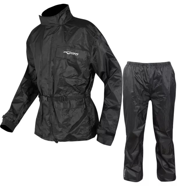 Combinaison Kit Anti Pluie Blouson Pantalon Gants Surbottes Impermeable 100% 2