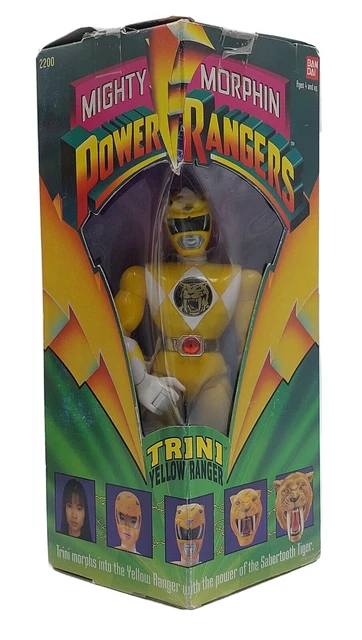Potenza Ranger Giallo Film Show Mighty Morphin Costume Juniors T Shirt