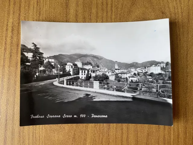 Cartolina Frabosa Soprana Serro Panorama Viaggiata 1956 Bd