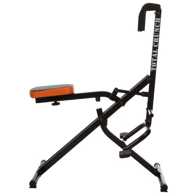 Total Crunch Cardio Fitness Trainer Addominale Home Trainer Nero TOC001 v