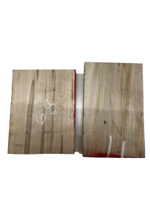 2 Pack, Ambrosia Maple  Lumber Board - Wood Blank , #68