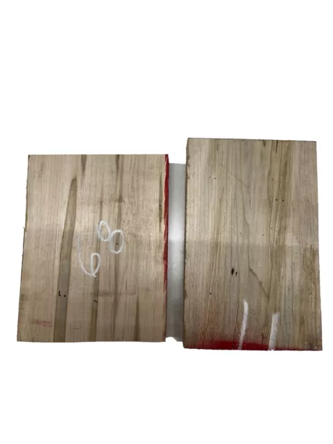 2 Pack, Ambrosia Maple Lumber Board - Wood Blank , #68 2 Pack, Ambrosia Maple Lumber Board - Wood Blank , #68