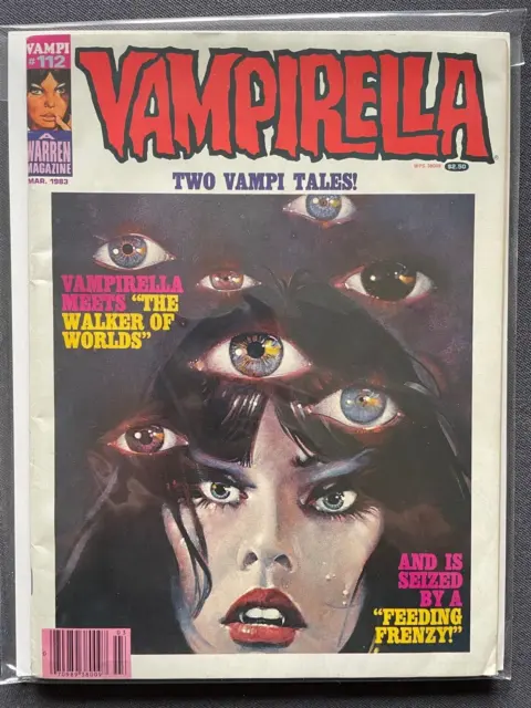 Vampirella 112 Vf 7.5 Higher Grade 1 Comic Warren Hoffman Art