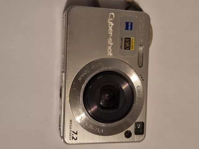 Sony Cyber-shot DSC-W110 7.2MP Digital Camera - Silver