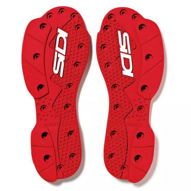 Sidi Crossfire Srs Supermoto Soles MX 47-48 Red / White