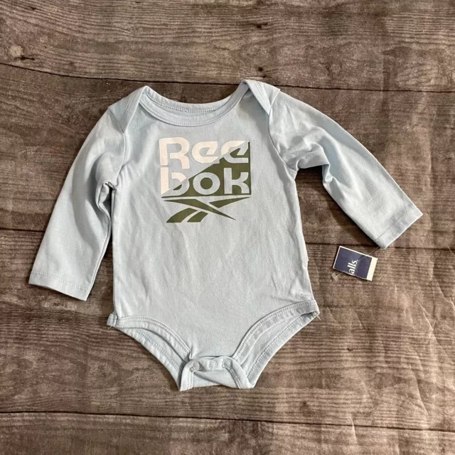 Infant Baby Boy Girl Reebok Bodysuit 6-9 Months New One-piece