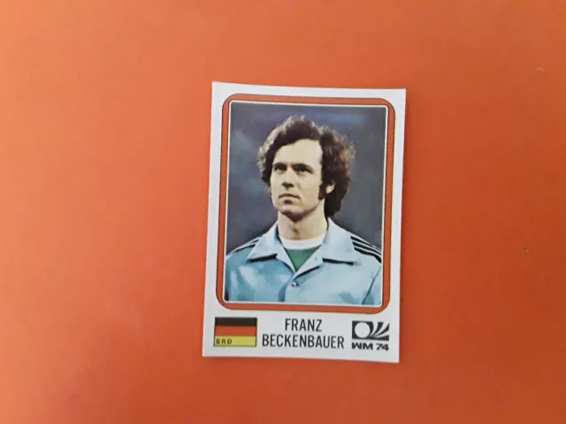 Panini FOOTBALL ORIGINAL MUNCHEN 74 FRANZ BASINBAUER GERMANY FRG #89