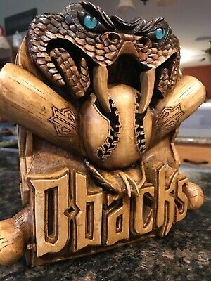 Personally Crafted, 100% Hand Carved Arizona Diamondbacks Art Piece
