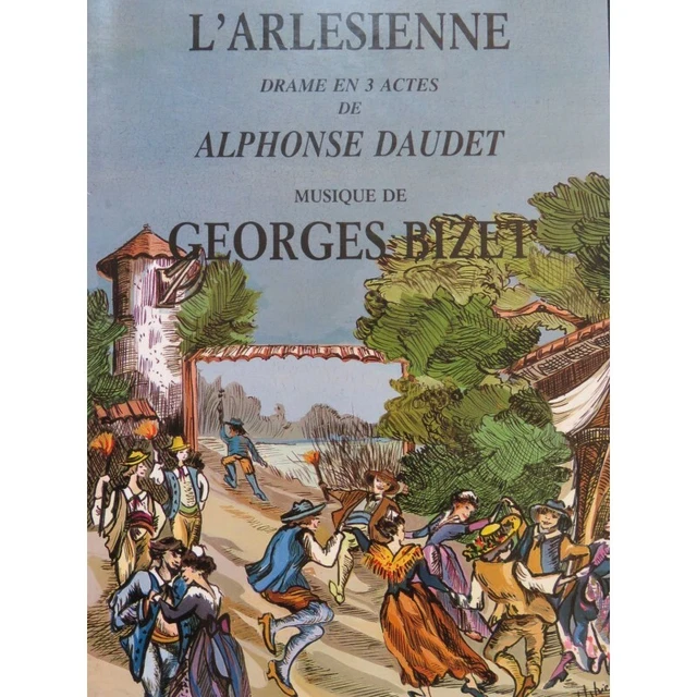 BIZET Georges L'Arlesienne Opéra Chant Piano 1989