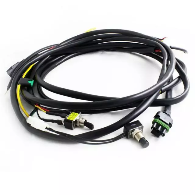 Baja Designs 640119 OnX6/XL High Power Wire Harness With Toggle Switch/Dim Mode