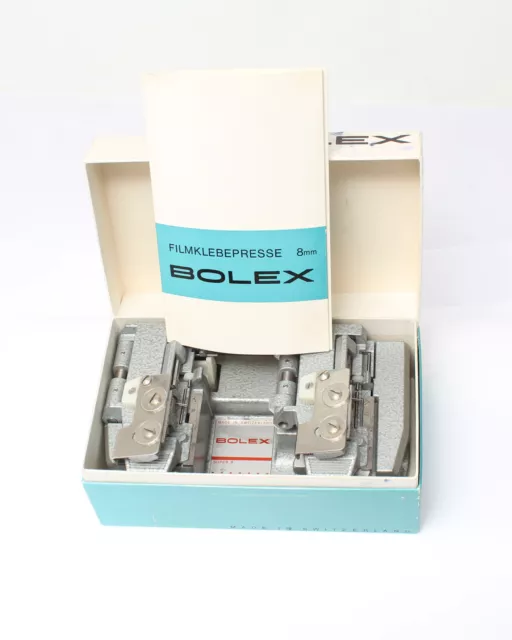Bolex Paillard  Super 8, Normal 8mm  Filmklebepresse mit OVP Nr.1232