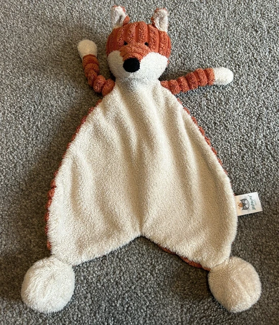 JELLYCAT CORDY ROY Fox Comforter Soother Comfort Toy Free Postage £8.99