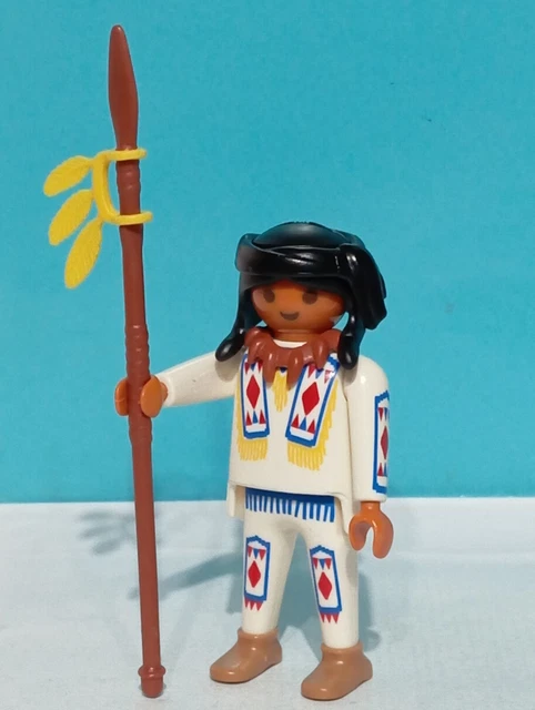 Figurine Playmobil Enfant Indien De L'Ouest - Amérindien Western Village, Occasion