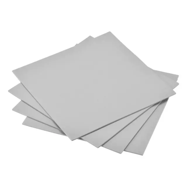 Gris EVA Espuma Hojas 10 x 10" 3mm Grosor para Manualidades DIY Proyectos, 4pzs