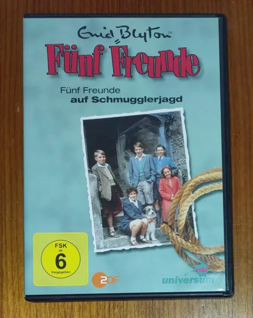 Enid Blyton - Fünf Freunde auf Schmugglerjagd, Dvd, sehr gut, Abenteuer