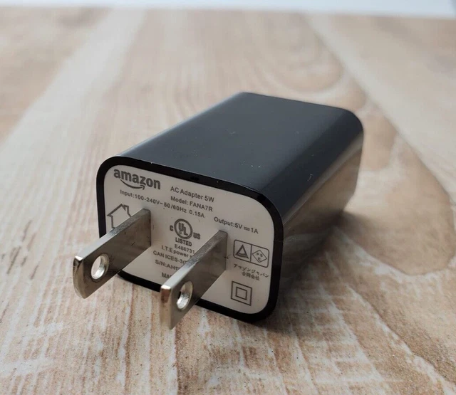 Amazon Kindle 5V AC Charger Adapter FANA7R (NO CABLE) T18