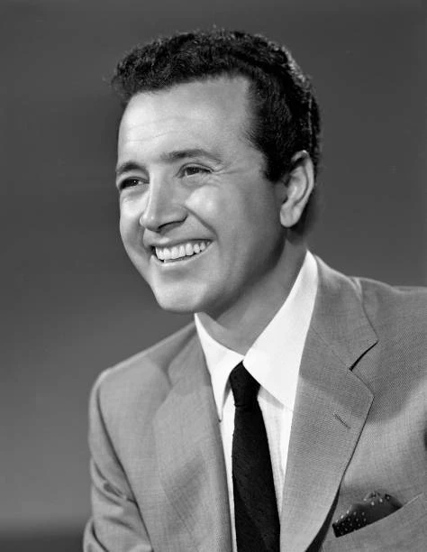 PORTRAIT OF SINGER Vic Damone, The Vic Damone Show 1957 2 Old Tv Photo