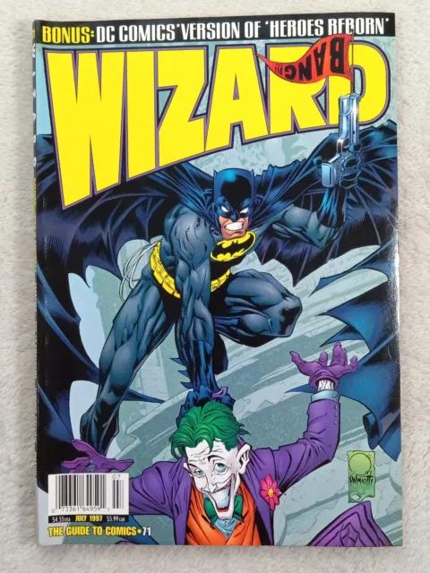 Wizard Comics Magazine Vol 1 No 71 July 1997 Batman Joker Preacher Marvel Tour