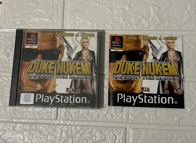 Jeu Duke Nukem Land Of The Babes PS1 - Version PAL FR, Sans Notice | Bon état