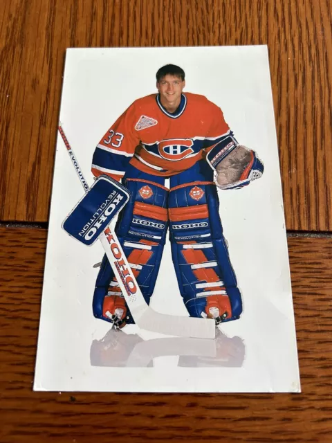 1992-93 MONTREAL CANADIENS TEAM ISSUED POSTCARD - Patrick Roy